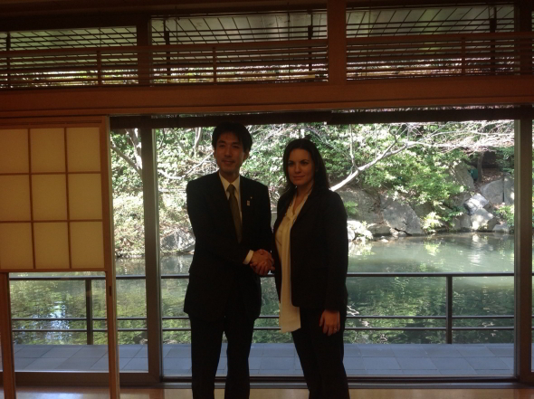 12/03/2013: Συναντήσεις Υπουργού Τουρισμού Όλγας Κεφαλογιάννη στο Τόκυο
