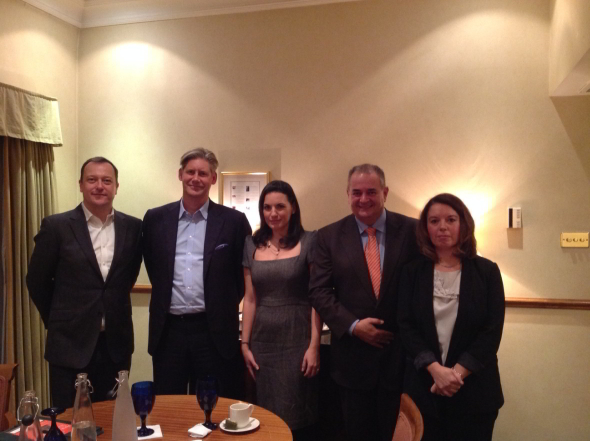 01/11/2013: Συναντήσεις Όλγας Κεφαλογιάννη με εκπροσώπους της TUI  και THOMAS COOK στο Λονδίνο