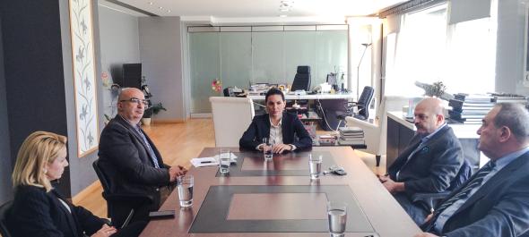 08/12/2014: Συνάντηση της Υπουργού Τουρισμού κυρίας Όλγας Κεφαλογιάννη με τους Πρόεδρους ΞΕΕ και HATTA