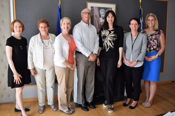 02/06/2017: Συνάντηση της Υπουργού Τουρισμού Έλενας Κουντουρά με το Προεδρείο του The Children’s Museum of Indianapolis για την υποστήριξη και προώθηση της Ελλάδας ως τιμώμενη χώρα σε έκθεση του Μουσείου