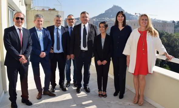 09/05/2018: Συνάντηση της Υπουργού Τουρισμού Έλενας Κουντουρά με την αντιπροσωπεία της Επιτροπής Μεταφορών και Τουρισμού του Ευρωπαϊκού Κοινοβουλίου για την υποστήριξη της τουριστικής ανάπτυξης στην Ελλάδα και στην Ευρώπη