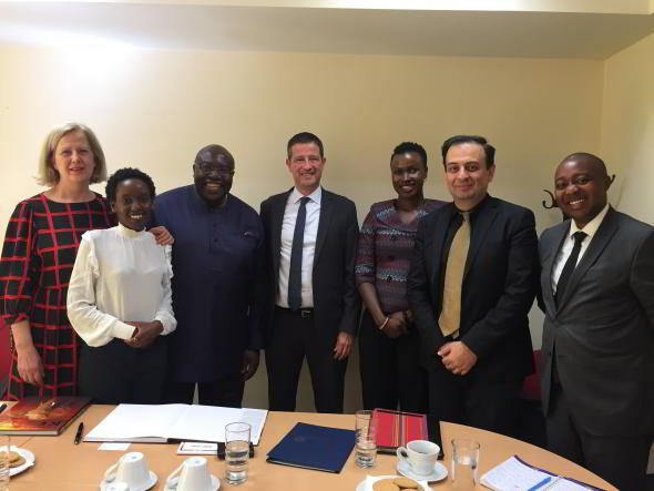 12/04/2017: Συνάντηση του Γ.Γ. Τουριστικής Πολιτικής και Ανάπτυξης κ. Γιώργου Τζιάλλα με αντιπροσωπεία αξιωματούχων της Κένυας για τις προοπτικές τουριστικής συνεργασίας Ελλάδας- Κένυας