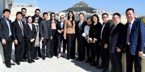 2/3/2019: Συνάντηση της Υπουργού Τουρισμού Έλενας Κουντουρά με τον Υπουργό Εξωτερικών Σχέσεων της κινεζικής Fujian  για την τουριστική συνεργασία με την Ελλάδα και την προοπτική απευθείας αεροπορικής σύνδεσης Xiamen – Αθήνας