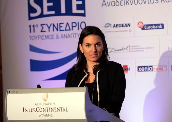 30/10/2012: Ομιλία της Υπουργού Τουρισμού κυρίας Όλγας Κεφαλογιάννη στο συνέδριο του ΣΕΤΕ