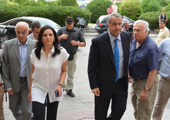 16/07/2014: Επίσκεψη της Υπουργού Τουρισμού κυρίας Όλγας Κεφαλογιάννη και του Υπουργού Υγείας κυρίου Μάκη Βορίδη στον τραυματία τουρίστα
