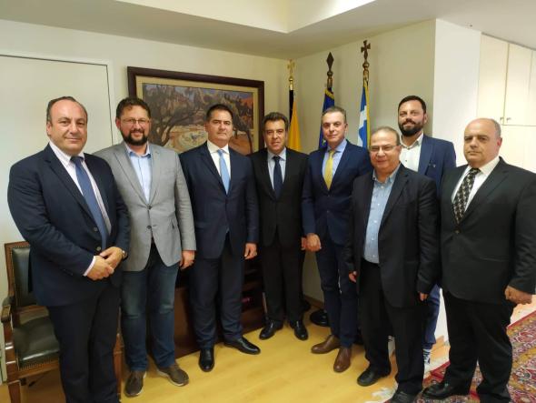 2/12/2019: Συνάντηση του Υφυπουργού Τουρισμού, Μάνου Κόνσολα, με τον Επιμελητηριακό Όμιλο Ανάπτυξης Ελληνικών Νησιών