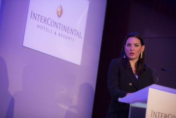 7/11/2014: Ομιλία της Υπουργού Τουρισμού κυρίας Όλγας Κεφαλογιάννη στο συνέδριο του Ομίλου Intercontinental Hotels Group (IHG)