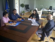 18/09/2012: Συνάντηση Υπουργού Τουρισμού Όλγας Κεφαλογιάννη με Σωματείο Οδηγών Ταξί Αττικής