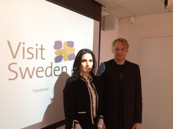 26/04/2013: Συναντήσεις της Υπουργού Τουρισμού κυρίας Όλγας Κεφαλογιάννη στη Στοκχόλμη