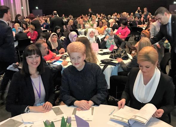 29/11/2017: Η Υπουργός Τουρισμού Έλενα Κουντουρά στην Παγκόσμια Σύνοδο των Γυναικών Πολιτικών Ηγετών, Women Political Leaders Global Summit (WPL)