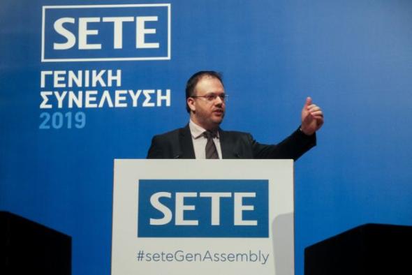 7/6/2019:Χαιρετισμός του Υπουργού Τουρισμού, κ. Αθανάσιου Θεοχαρόπουλου στην Ανοικτή Συνεδρίαση της 27ης Τακτικής Γενικής Συνέλευσης του ΣΕΤΕ