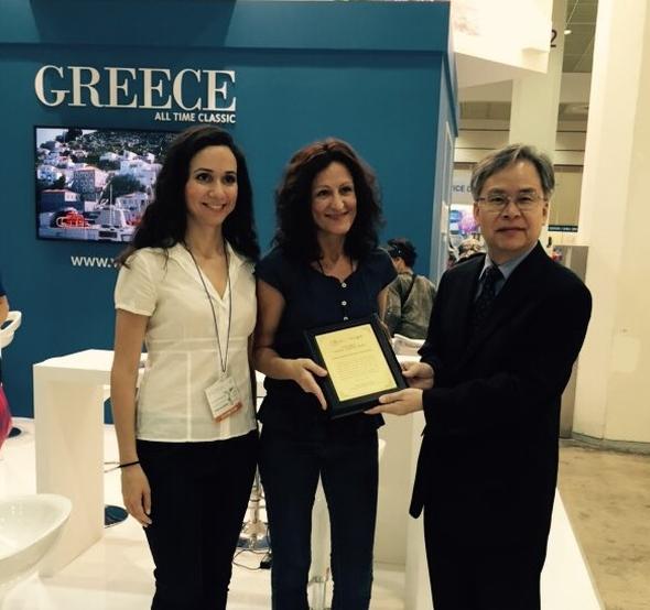 24/06/2015: Βραβείο design στο περίπτερο του ΕΟΤ στη Σεούλ