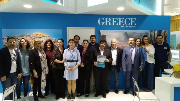 15/05/2019: Κύπρος: Εντυπωσίασε η παρουσία του ΕΟΤ στην  Έκθεση «ΤΑΞΙΔΙ 2019»