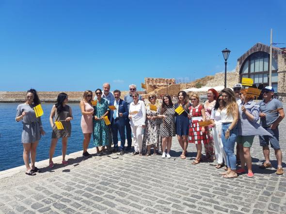 14/07/2020 – Fam trip ΕΟΤ: Ρουμάνοι T.Os και δημοσιογράφοι στην Κρήτη και την Σαντορίνη