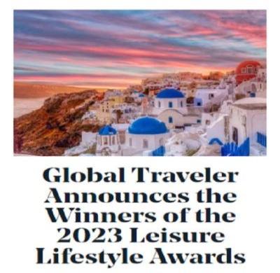 GT Leisure Lifestyle Awards 2023: Κορυφαίες διακρίσεις για Ελλάδα και Σαντορίνη στις ΗΠΑ
