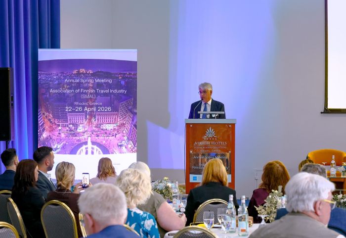 Α. Φιορεντίνος (Γ. Γ. ΕΟΤ): «Οι Φινλανδοί ταξιδιώτες εμπιστεύονται την χώρα μας ως προορισμό ποιότητας και αυθεντικότητας» -Ομιλία στην Ετήσια Συνάντηση του Συνδέσμου Φινλανδικών Τουριστικών Επιχειρήσεων SMAL στη Ρόδο