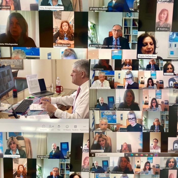 Εξελίξεις στη Μέση Ανατολή, επιπτώσεις στον τουριστικό κλάδο, τάσεις και προοπτικές για την Ελλάδα -Σύσκεψη του Γ.Γ. του ΕΟΤ, Α. Φιορεντίνου, με τους επικεφαλής των 14 Υπηρεσιών Εξωτερικού του ΕΟΤ